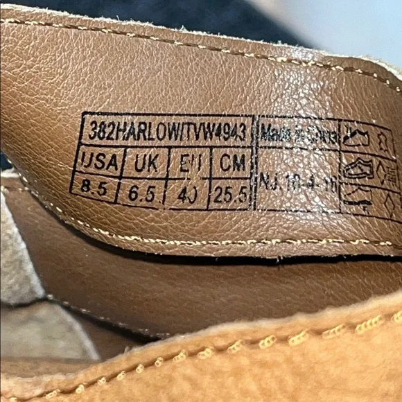 Vionic Harlow open-toe ankle bootie sandals in caramel. 8.5 - Picture 7 of 9